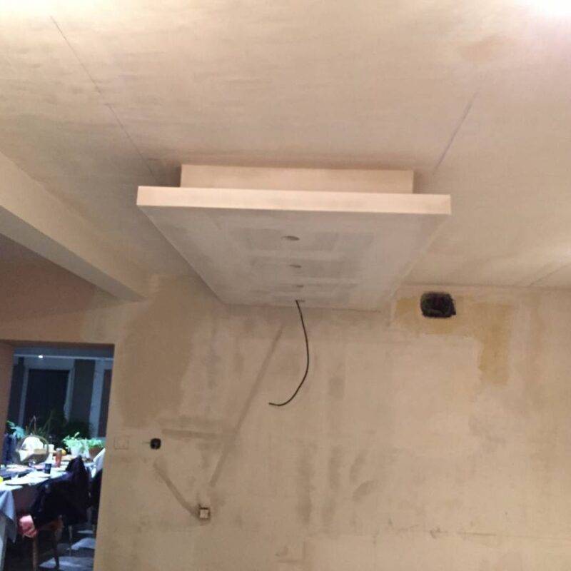 Faux plafond avec lumière indirect Gérardmer 1